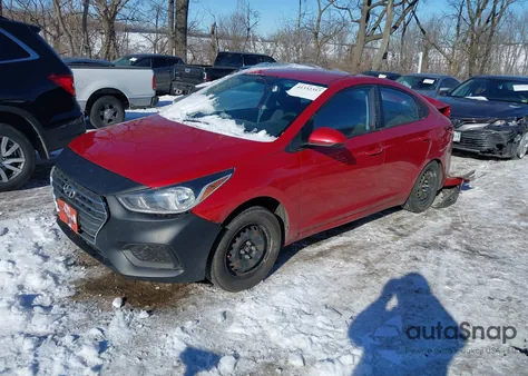 2019 Hyundai Accent Se z USA, uszkodzony, nr VIN 3KPC24A39KE079802